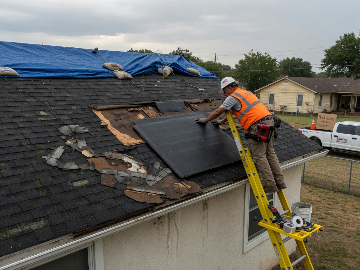 Emergency Roof Repair Near Me in Texas