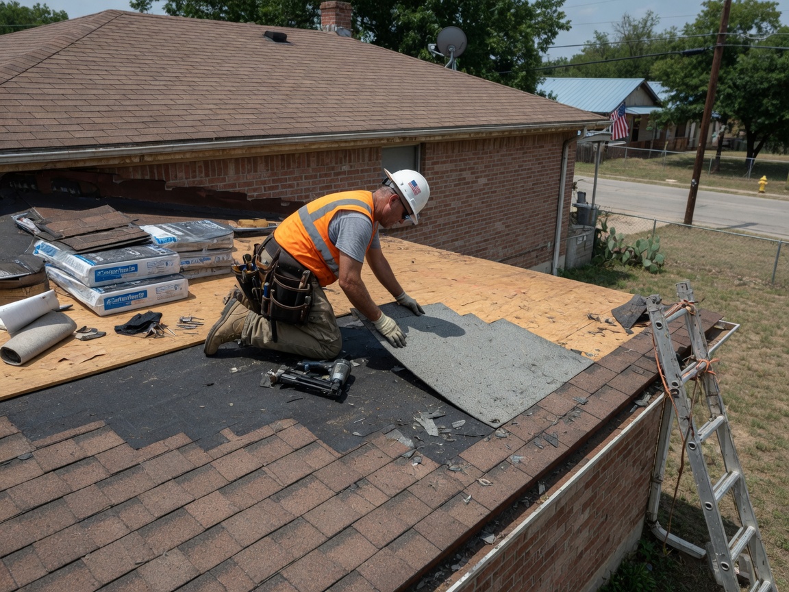 Roofing in Cleburne